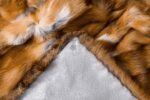 Red Fox Fur Blanket